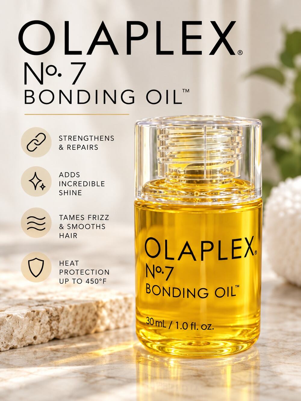 Olaplex $32 No. 7 Bonding Oil NEW